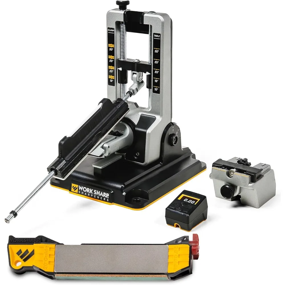 

Professional Precision Adjust Elite Set Knife Sharpener combo gift bundle with the Guided Field Knife Sharpener