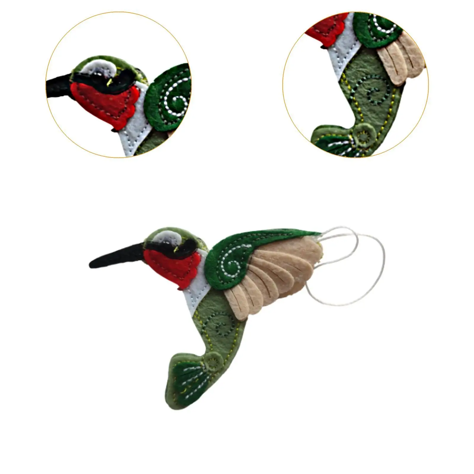 Felt Bird Ornament Xmas Ornament for Party Supply Wedding Christmas Tree