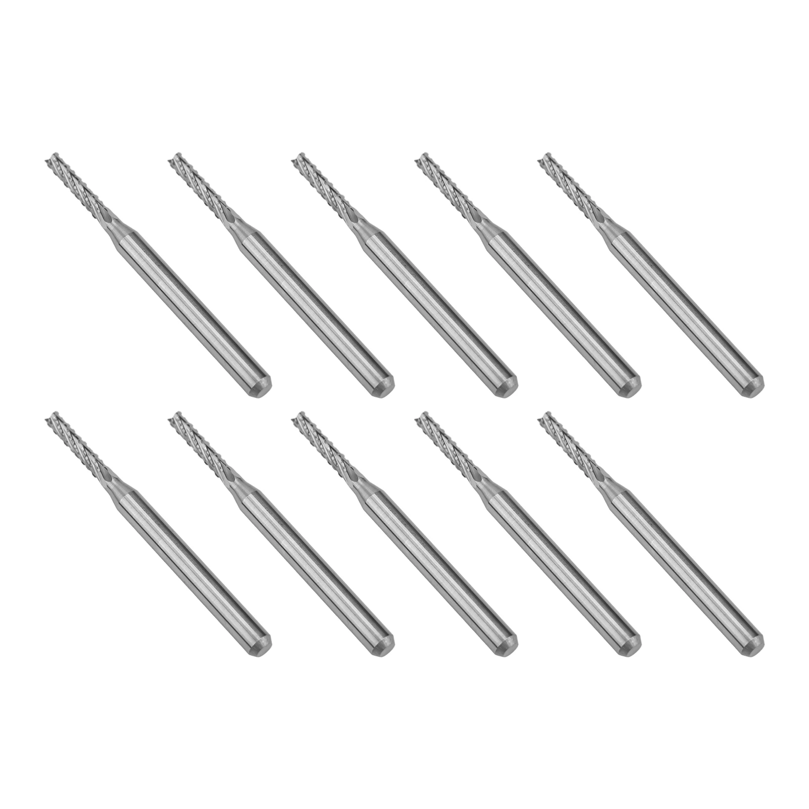 Milling Made Simple A Comprehensive Set of Ten Quality Assured Carbide End Mill Drill Bits at the Perfect Size