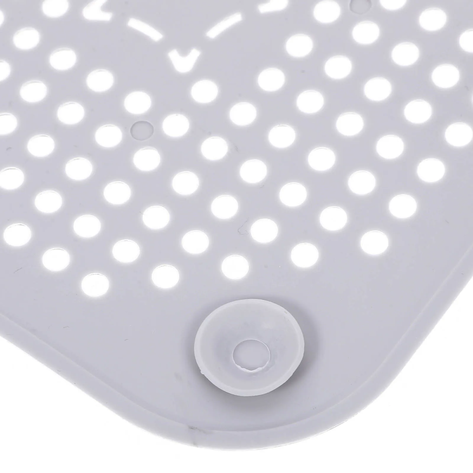 

4Pcs Square Kitchen Sink Drain Silicone Strainer White NonClogging Design Smooth Flow Durable EasyClean Modern Decor