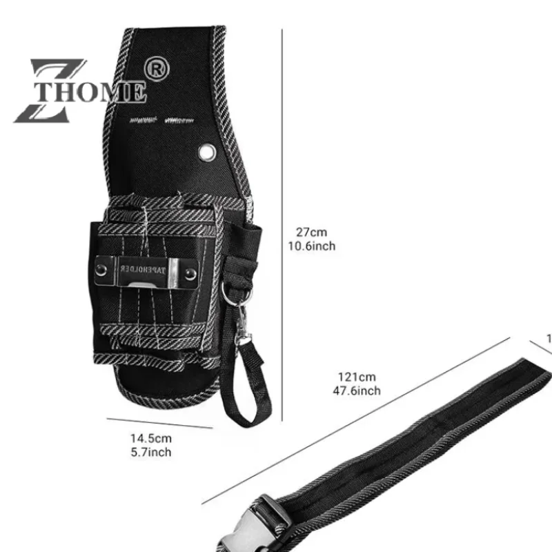 9 In 1 Tool Belt Screwdriver Utility Kit Holder Top Quality Nylon Fabric Tool Bag Electrician Waist Pocket Pouch Bag