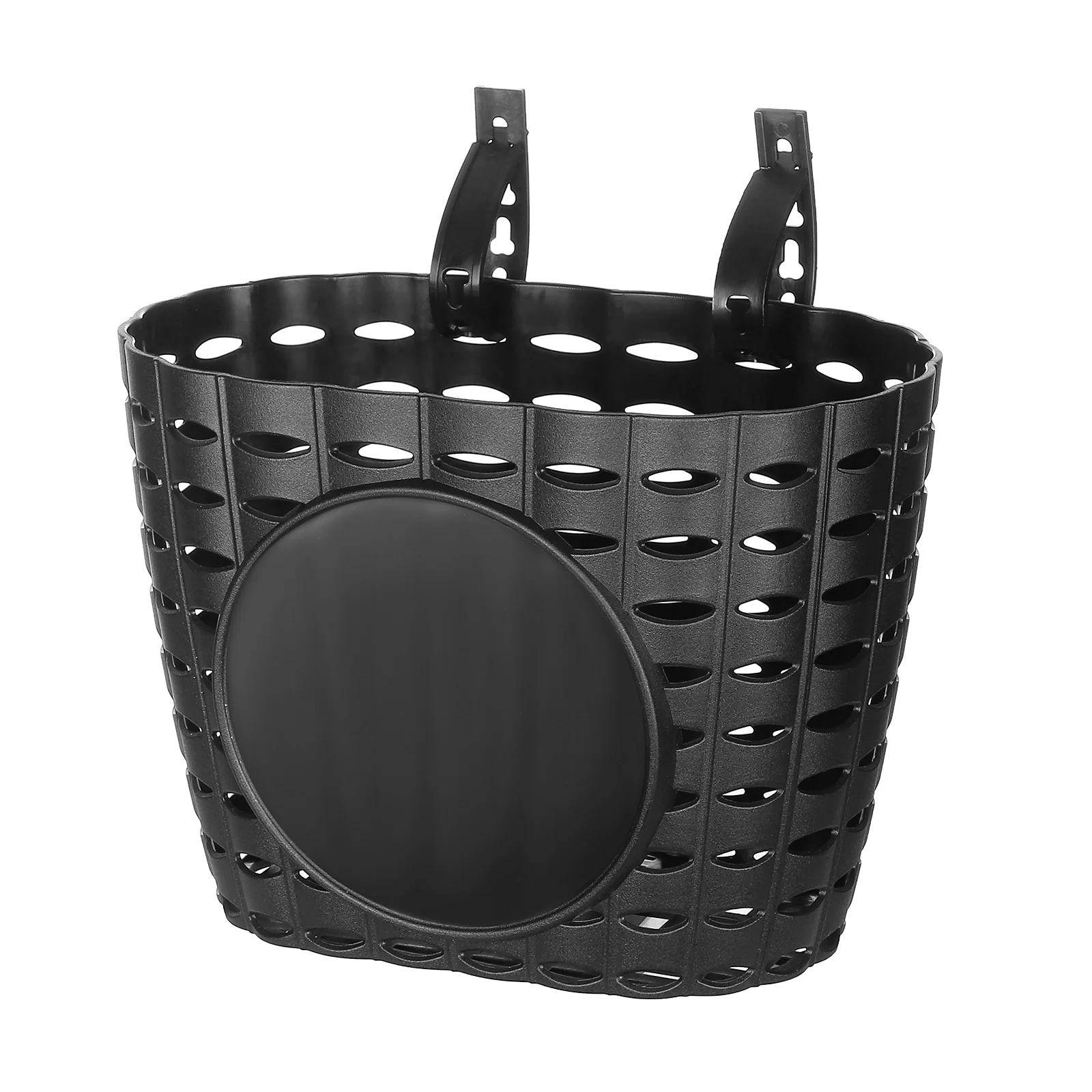 BESPORTBLE Plastic Children Basket Detachable Bike Storage Basket for Kids Bike (Black) bike basket plastic bike basket