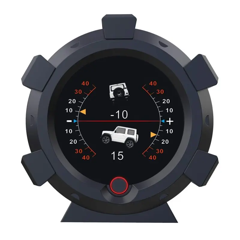 AT92-X95 GPS Speedometer MPH Car Inclinometer Level Tilt Gauge , Multi Gauges Vehicle Angle Slope Meter For Off-Road Vehicle