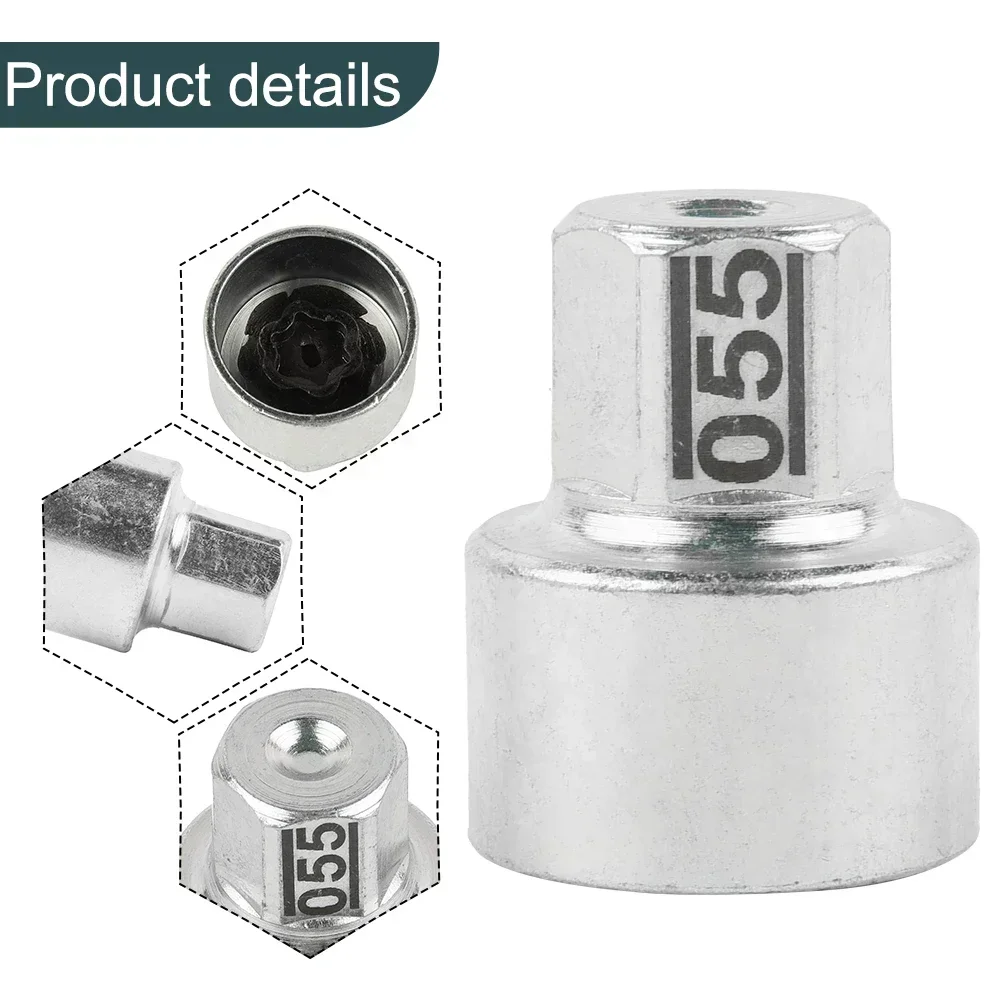 Car Tire Wheel Lock Anti-Theft Screw Lug Nut Bolt For BMW 1/3/4/5/6/7 Series F20/F21 F30/F31 F32/F34 #51/53/55/57/58/60 Socket