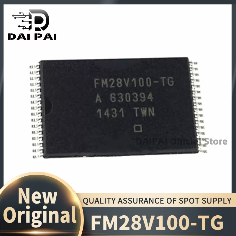 (5-10Pcs/Lot) 100% New original FM28V100-TG FM28V100TG FM28V100  Memory IC 1Mbit Parallel 90 ns TSOP-32 Memory