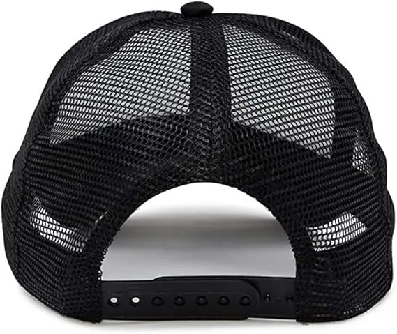 مقفل بشكل كبير في القبعة، مقفل بشكل كبير في قبعات سائقي الشاحنات القابلة للتعديل بطباعة حروف