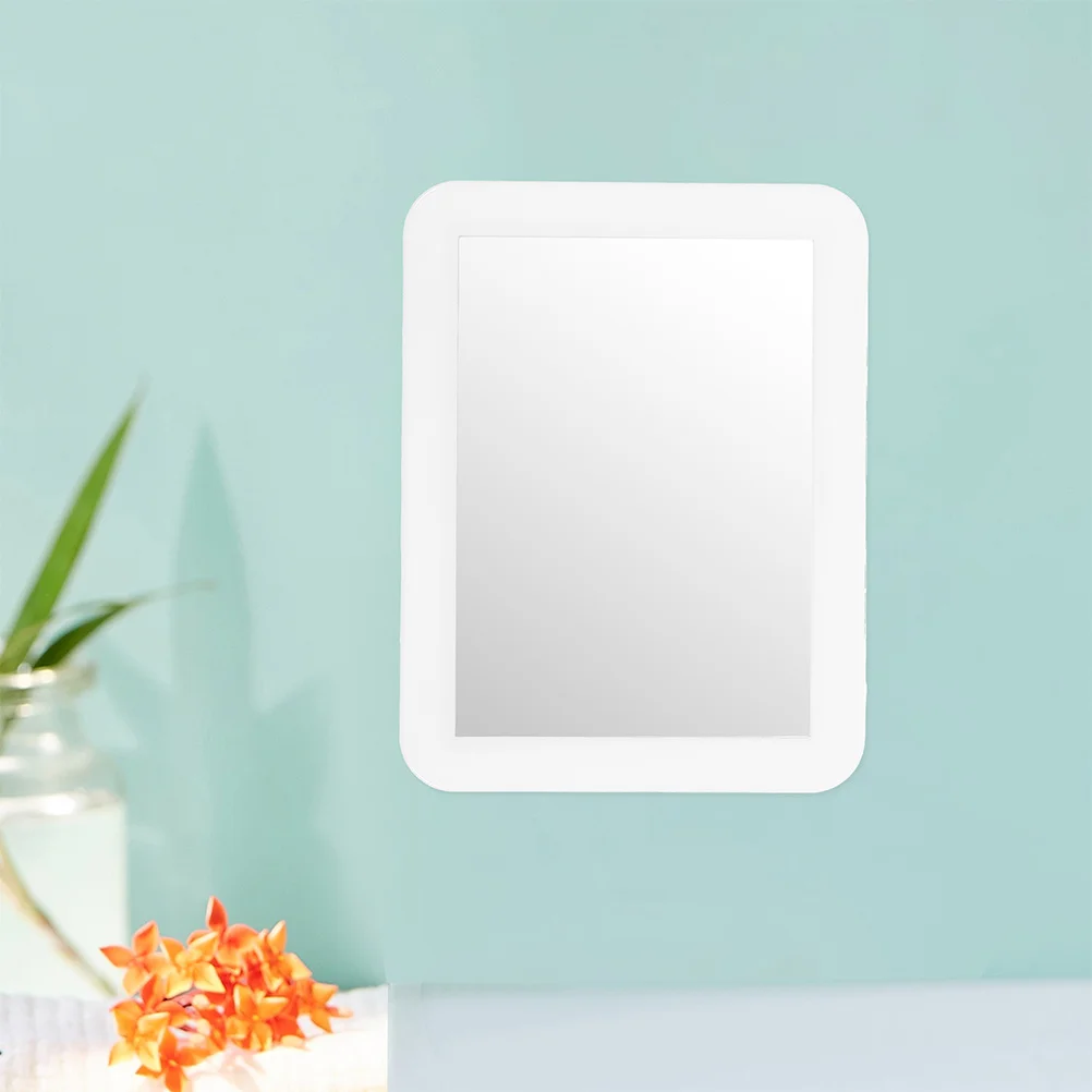 

2pcs Magnetic Makeup Rectangular Small Locker Mirror For Vanity Cabinet Wall Magnet Attachment Lightweight Secure Hold