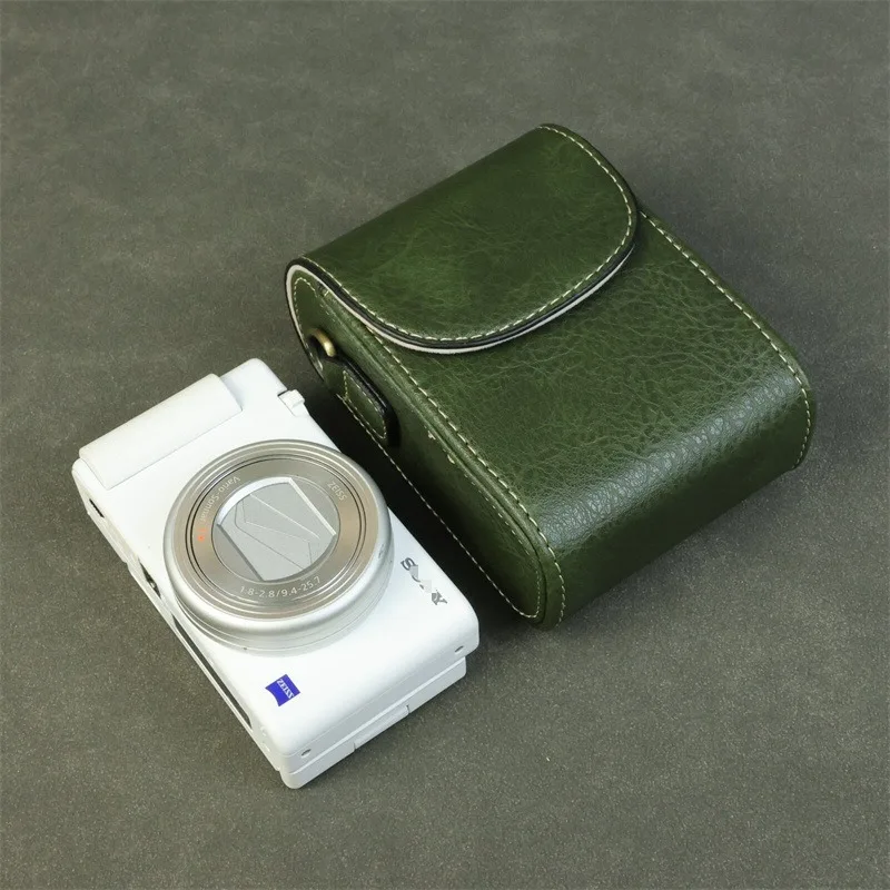 

PU Case Cover Bag for Sony ZV1F ZV1M2 Canon SX730 SX740 PANASONIC TZ99 Camera