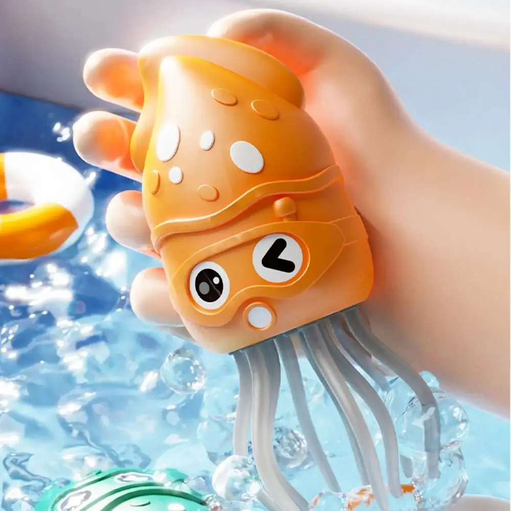 플라스틱 전기 춤추는 문어 장난감, 조명 포함, 시뮬레이션 기어다니기, 인터랙티브 문어 장난감, 인터랙티브 공예 장식