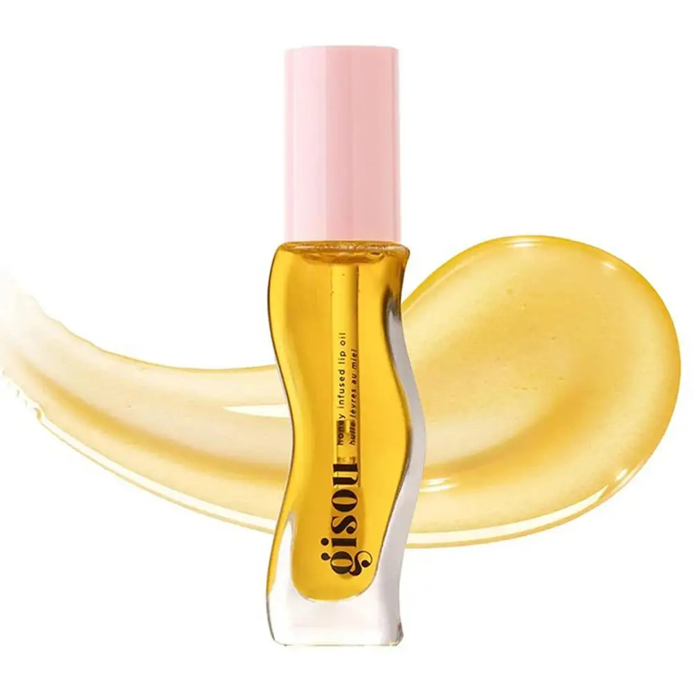 フルーツハニーエッセンスリップオイルセクシーなふっくらリップゼリーイチゴ着色リップ液体防水保湿オイルリップグロスメイクアップ