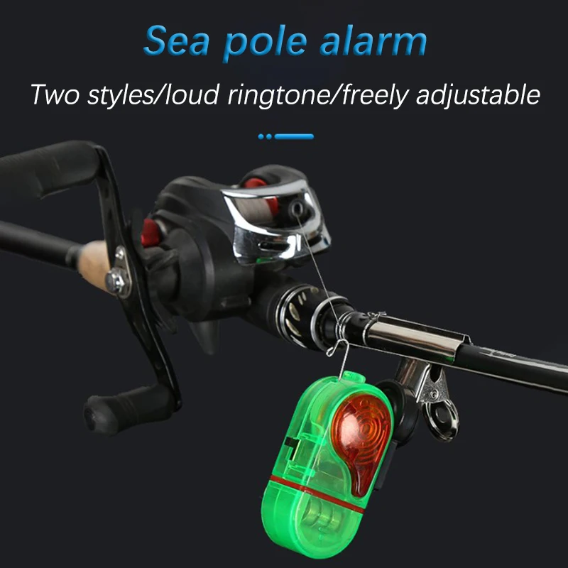 Electric Fishing Alarm Fishing Bell Accessories Indicator Banding Sensitivity Sound Alert Fish Bite Alarm For Fishing Rod