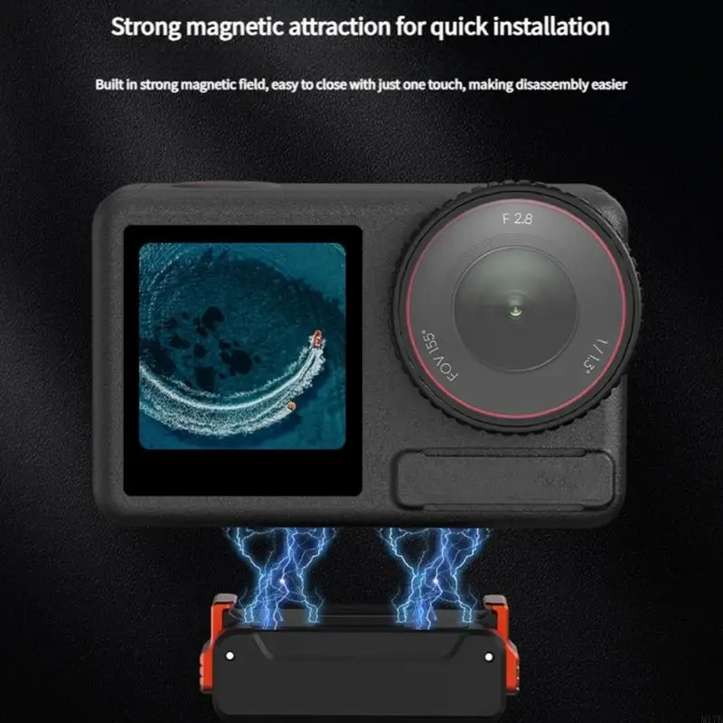 M17B قاعدة القاعدة القابلة للفصل السريعة قاعدة الشفط المغناطيسي للعمل 3/4/5p كاميرا #5