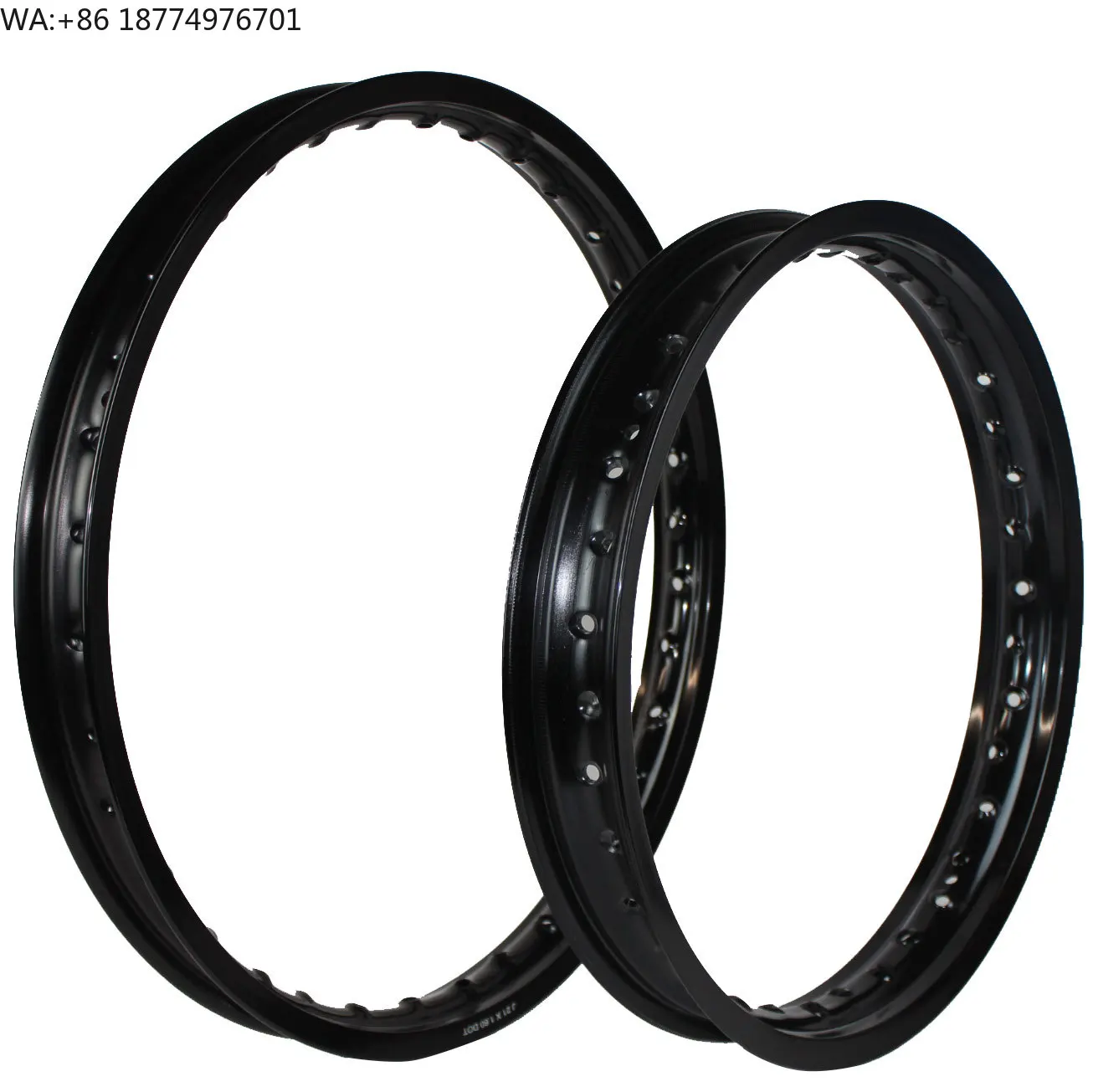 High Performance 1.85-16 Inch Motocross Dirt Bike Aluminum Alloy 7050 Spoke Motorcycle Wheel Rim