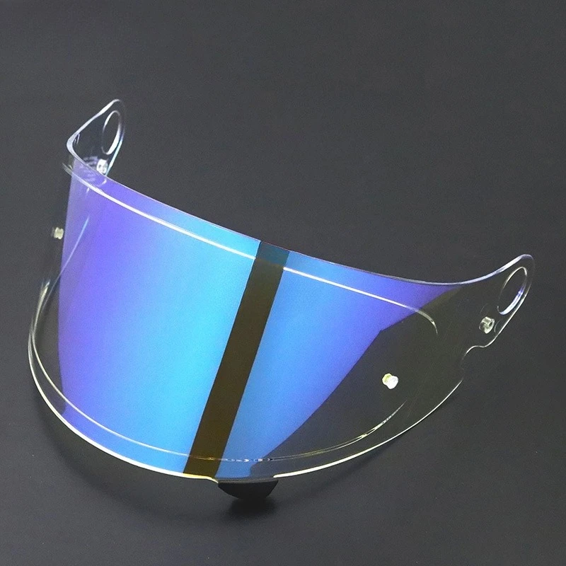 Helmet Visor for SHOEI Glamster Lens Anti-fog Patch Color-changing Film Day and Night Universal Motorcycle Retro Helmet Lens
