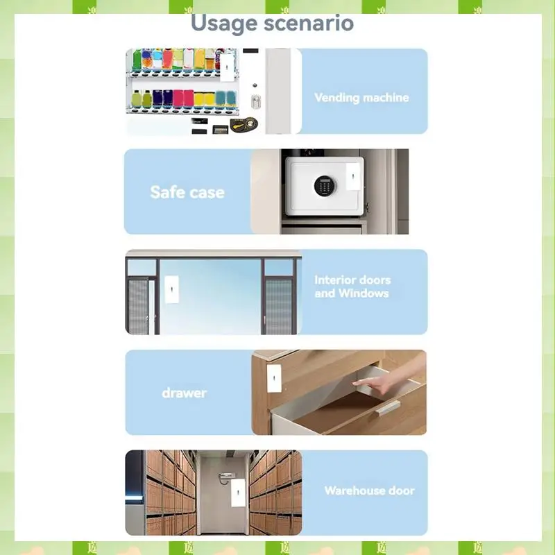 2025 3Pcs 433Mhz Wireless Vibration Glass Break Detector Adjustable Sensitivity Compatible Withalarm Systems B,3Pcs 433Mhz Wirel