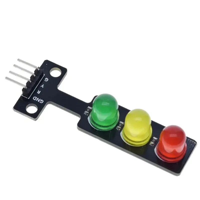 5-20PCS 5V Traffic Light LED Display Module for Arduino Red Yellow Green LED RGB -Traffic Light for Traffic Light System Module