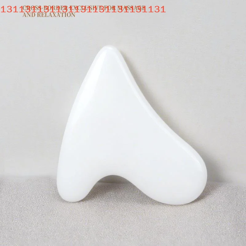 العناية بالبشرة الجمال الصحة مدلك أداة عالية السيليكون الزجاج غوا شا مجلس الوجه مكشطة لوحة للوجه الجسم الرقبة الساق #6