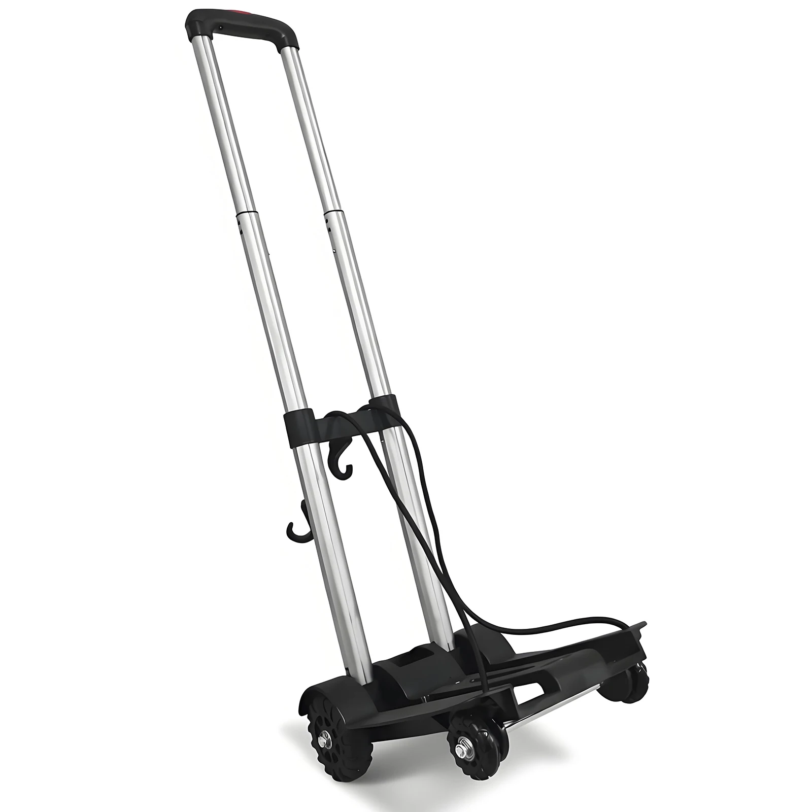 

RV Outdoor Vehicle Tools Small miscellaneous cart Hand pulled four-wheel vehicle Aluminum alloy trolley Luggage trailer