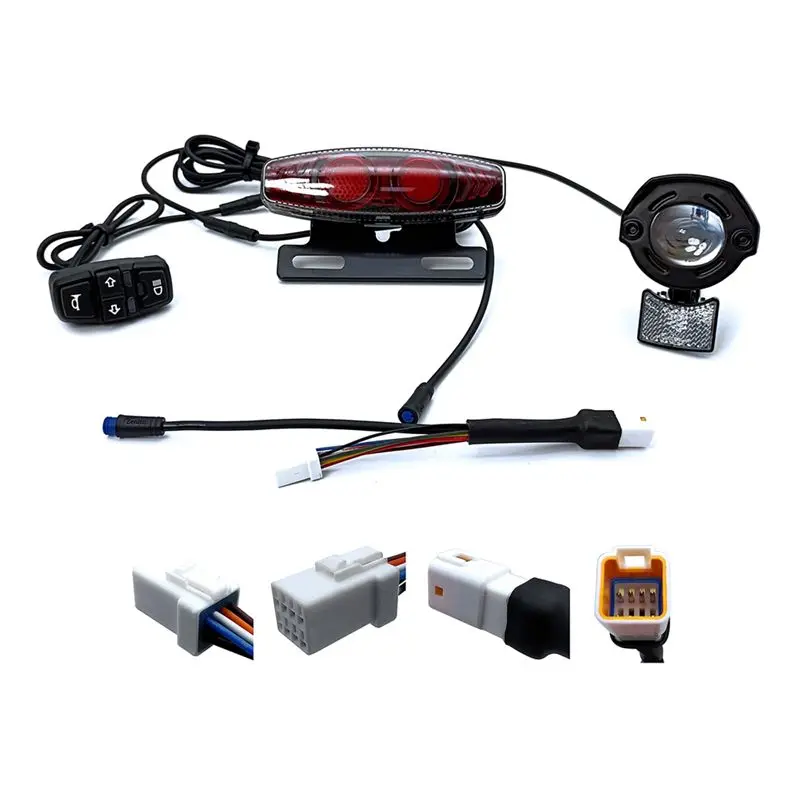 

EIBKE Electric Bicycle Ebike Steering Brake Light Accessory Universal 24V 36V 48V 60V BAFANG KUNTENG JULET-A00E