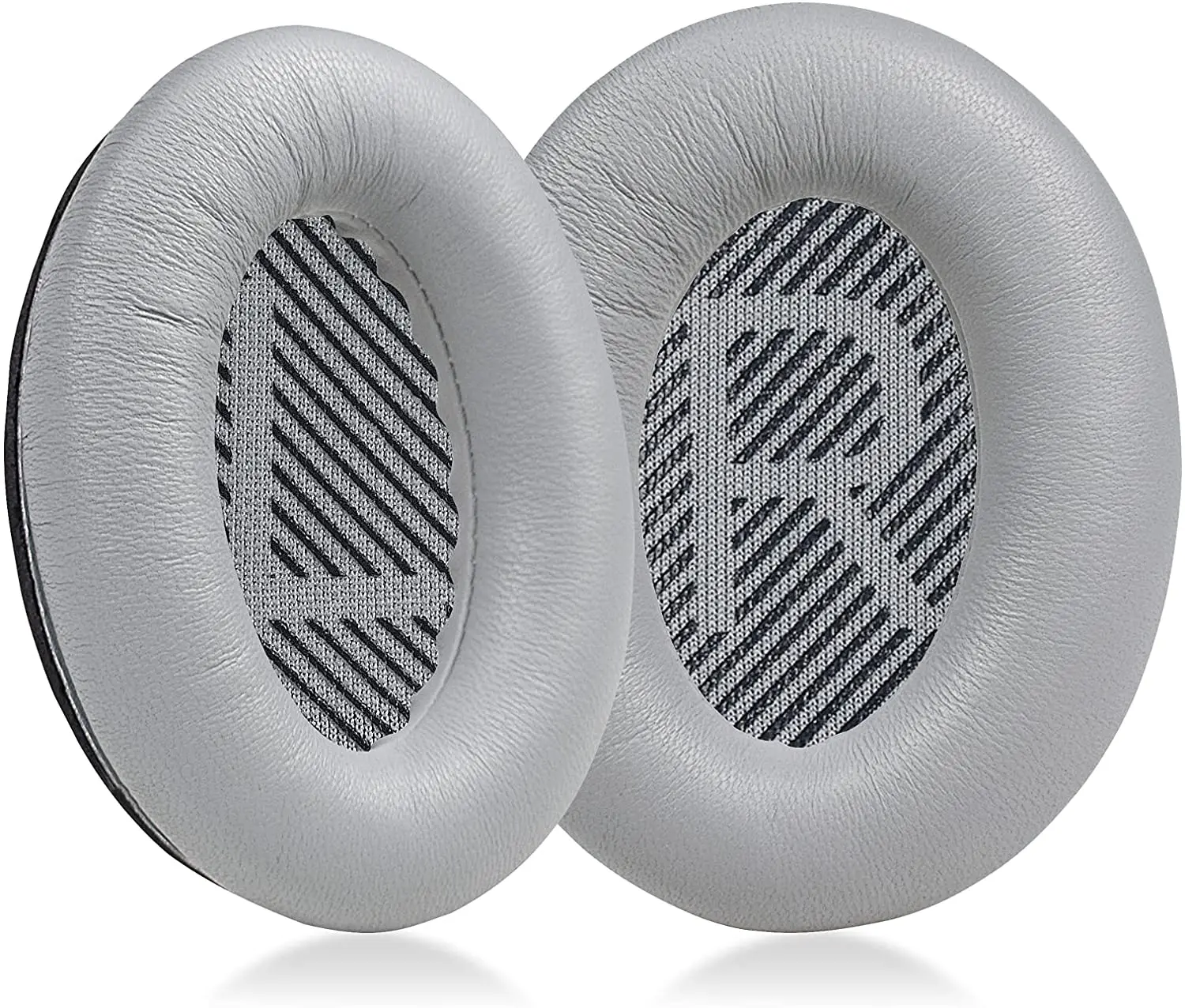 Almohadillas de piel de cordero para los oídos, almohadillas de repuesto de piel de oveja para Bose, comodidad silenciosa, QC 35 II, QC35, QC35ii, QC15, QC25, QC2, AE2, SoundLin