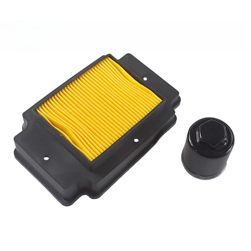 Motorcycle Air Filter For QJMOTOR SRV250 SRV300 300S QJ300-12 QJ300-12A Engine Intake Cleaner Oil Filter Replacement Parts