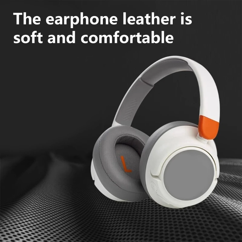 

Soft Protein Leather Earpad for JR 460NC Headphones Enhances Sound Isolation Dropship