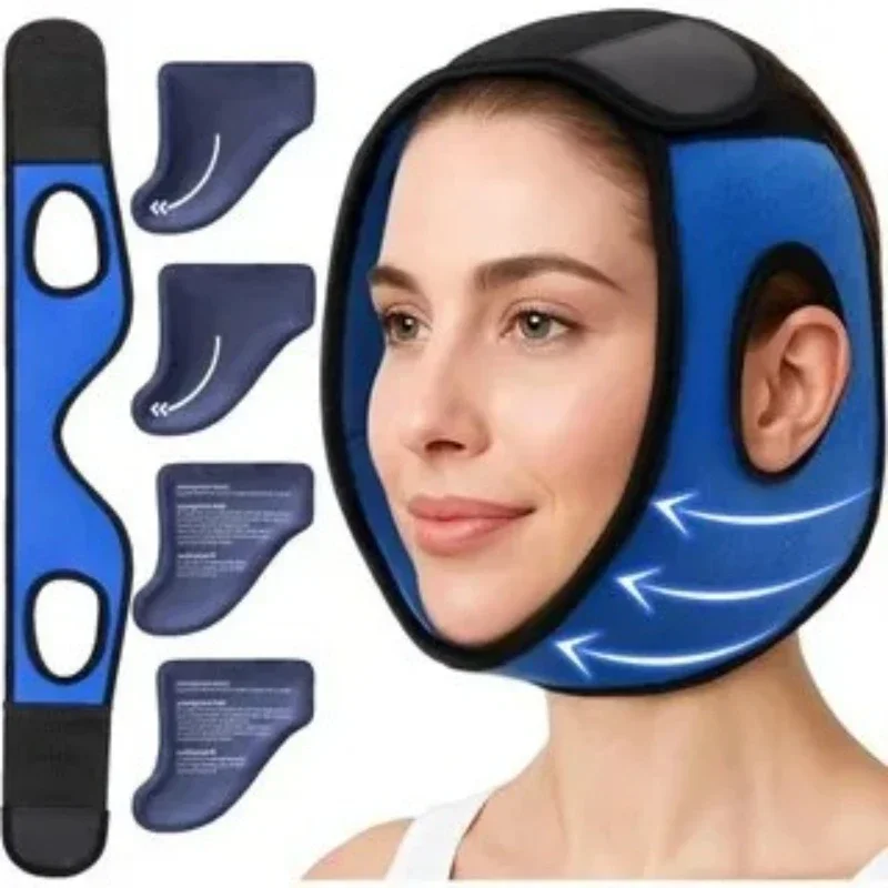 Gel Pack Head Wrap Facial Oral Surgery Innovative Ice Pack Relief 4 Reusable Ear Pressure