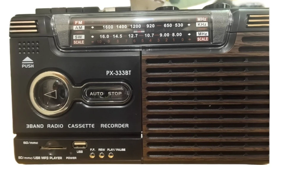 

Портативный кассетный плеер и рекордер в стиле ретро | с AM/FM/SW радио и Bluetooth-динамиком | Высококачественная музыка в стиле Walkman