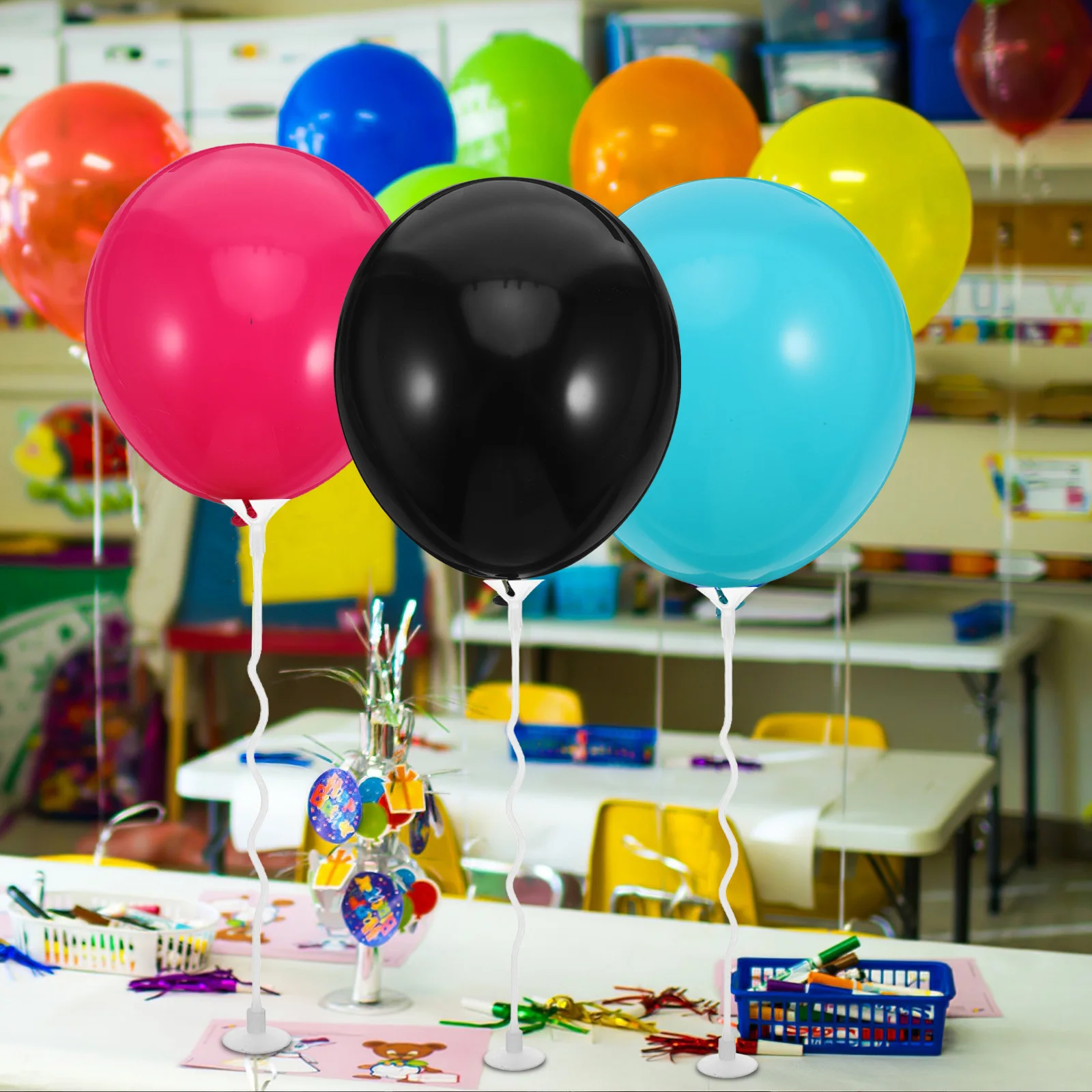 

1Set Party Balloons Decoration Music Theme Birthday Balloons Set for Wall Ceiling Table Scene Layout Festive Party Supplies