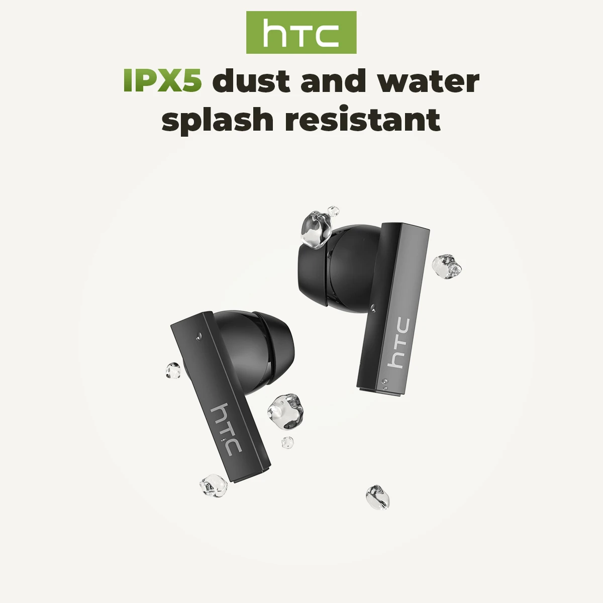 Auriculares Bluetooth TWS HTC NE40 con Traducción IA en Vivo, Pantalla LED, Sonido HiFi, Inalámbricos BT6.0, Modelo 2026