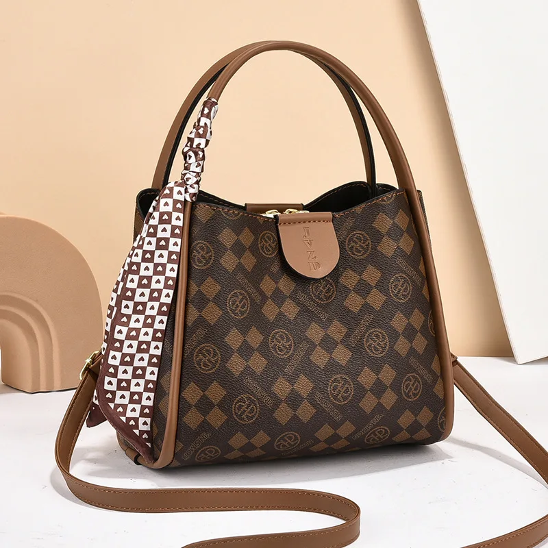 

Luxury New Pu Leather Handbags for Women Designer Women's Shoulder Crossbody Bag High-quality Ladies Messenger Tote Bags
