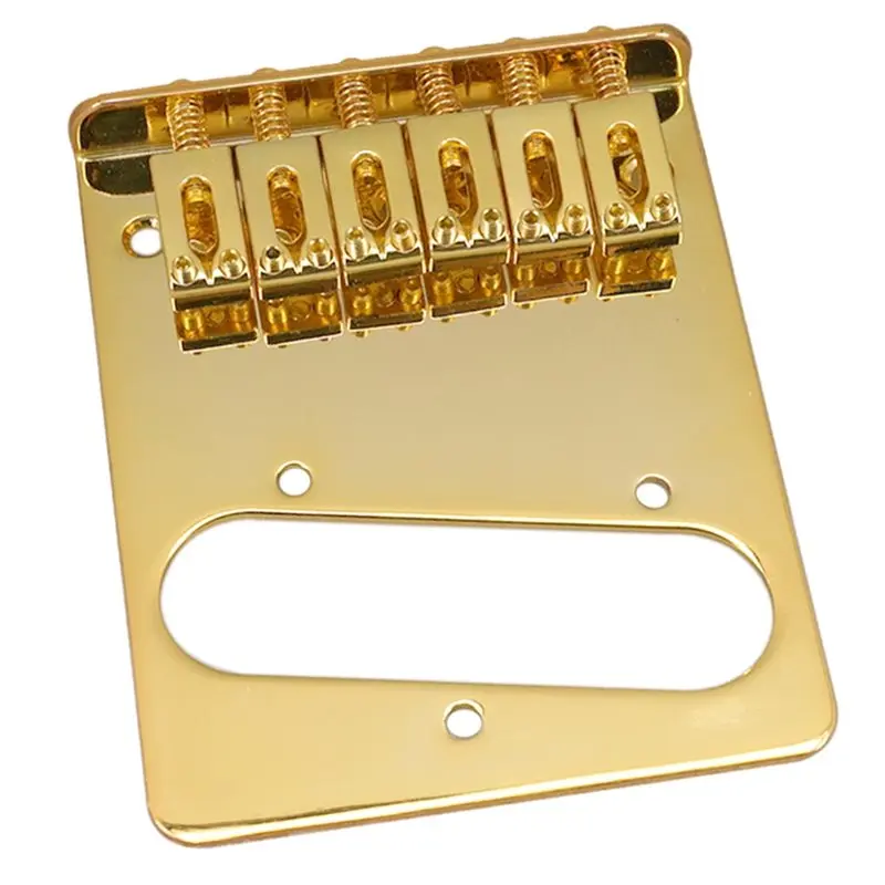 【BIG SALE】Adjustable 6-Saddle Guitar Bridge For Electric Guitars 6 String Saddle For Telecaster TL Models