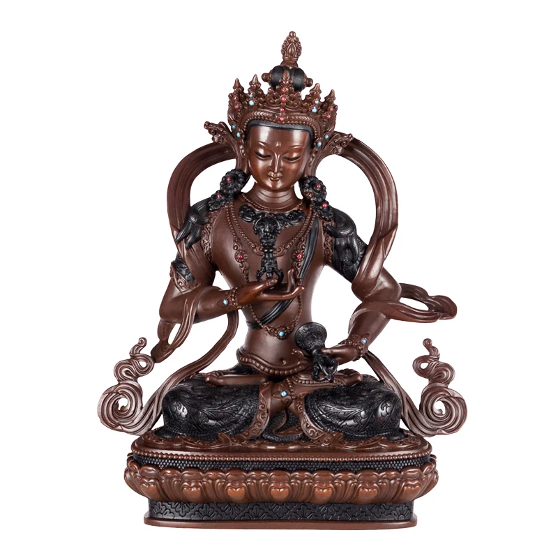 

ATLIE Bronze Brass Vajrasattva Statue Buddhism Sculpture Art Collection Home Decor
