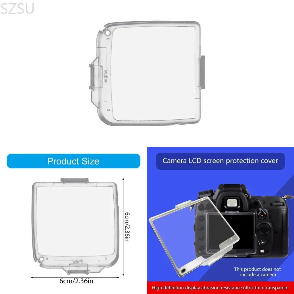 

SZSU Universal Plastic Screen Guard Screen Protective Covers for D200 DSLR Camera