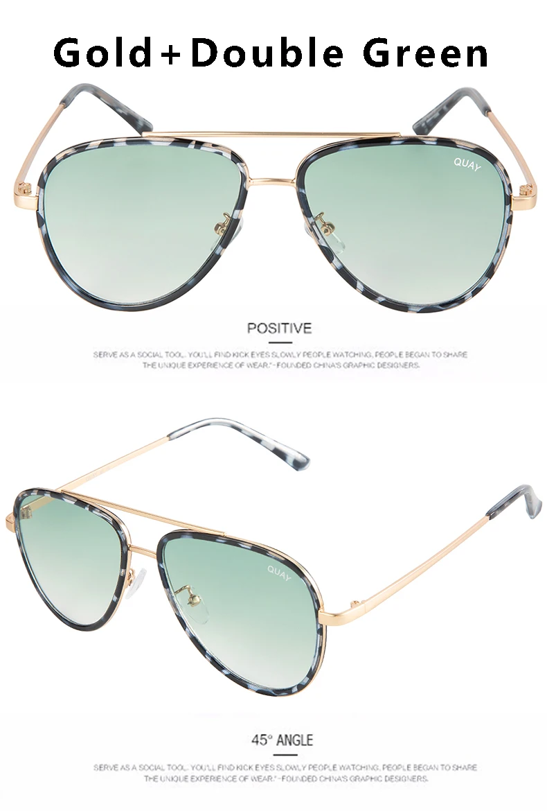 Óculos de Sol Quay para Mulheres UV400 14 Sad287737297b49b0a100a160e01a327cB
