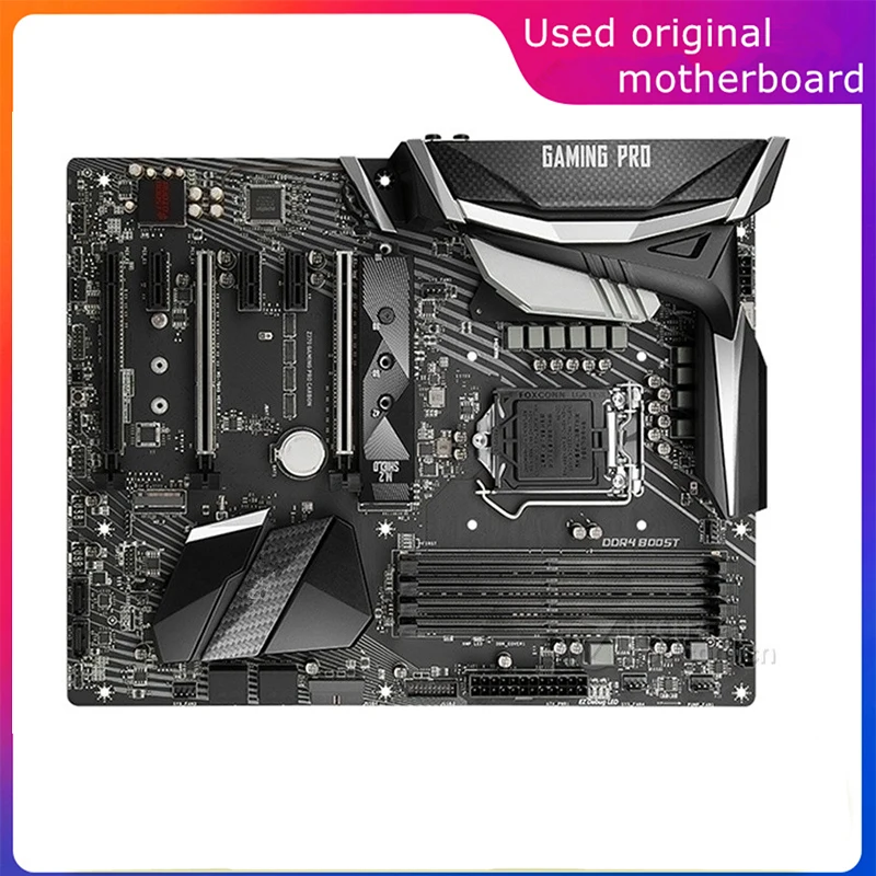 

Used LGA 1151 For Intel Z370 Z370 GAMING PRO CARBON Computer USB3.0 SATA3 Motherboard DDR4 64G Desktop Mainboard