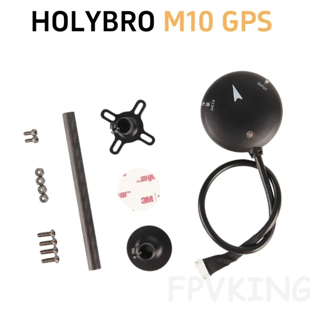 

Holybro M10 GPS Module Ublox 10th Gen GNSS Fast Accurate Positioning for Pixhawk PX4 PIX32