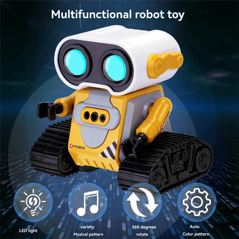 

Ai Robot Toy Gesture Sensing Robot Toy Rechargeable Kid's RC Intelligent Robot Remote Control Robot Toy A