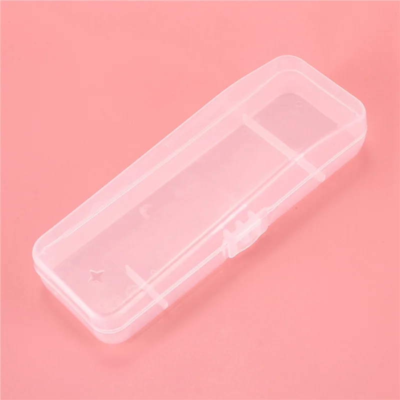 

B59B-4 Pcs Travel Double Edge Razor Storage Box Men Shaver Case Razor Accessories Razor Holder Storage Travel Plastic Case