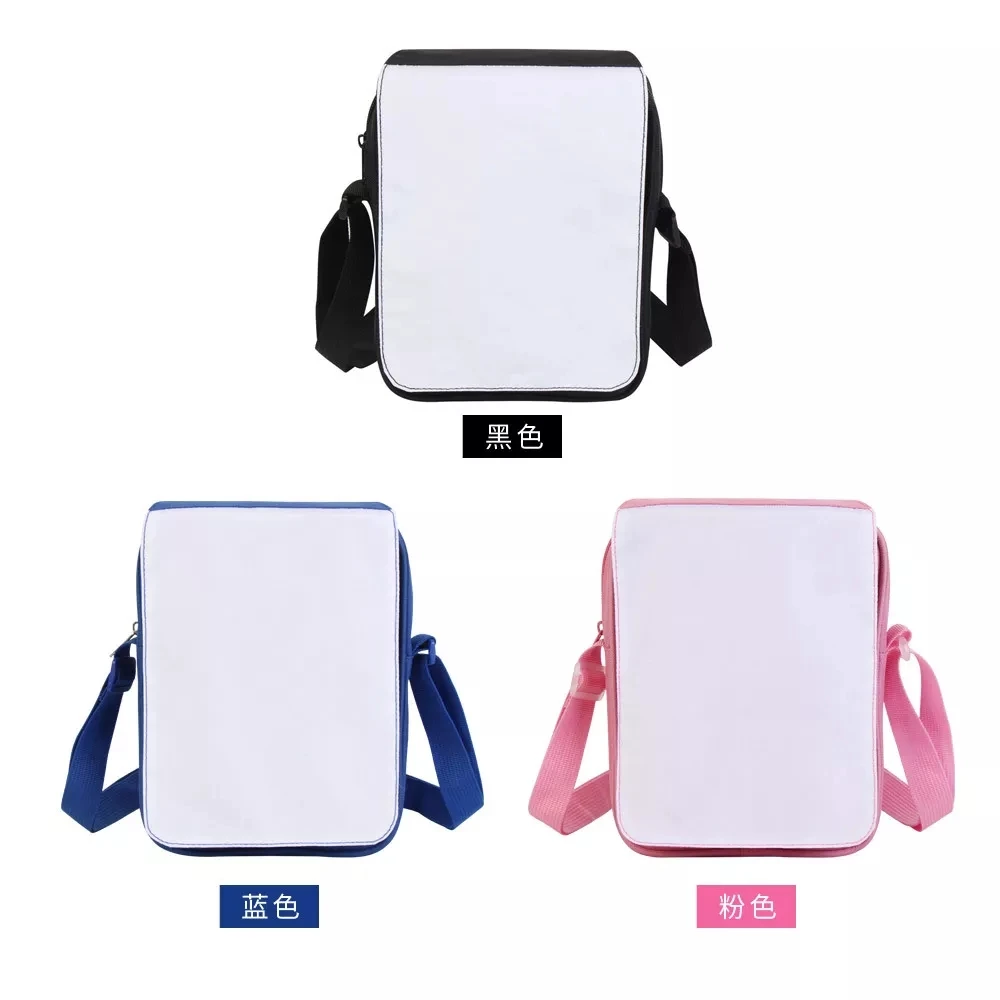 Sublimation Blank Shoulder Bag Custom Logo Print Small blank polyester Cosmetic Crossbody Bag Sublimation Messenger Bags