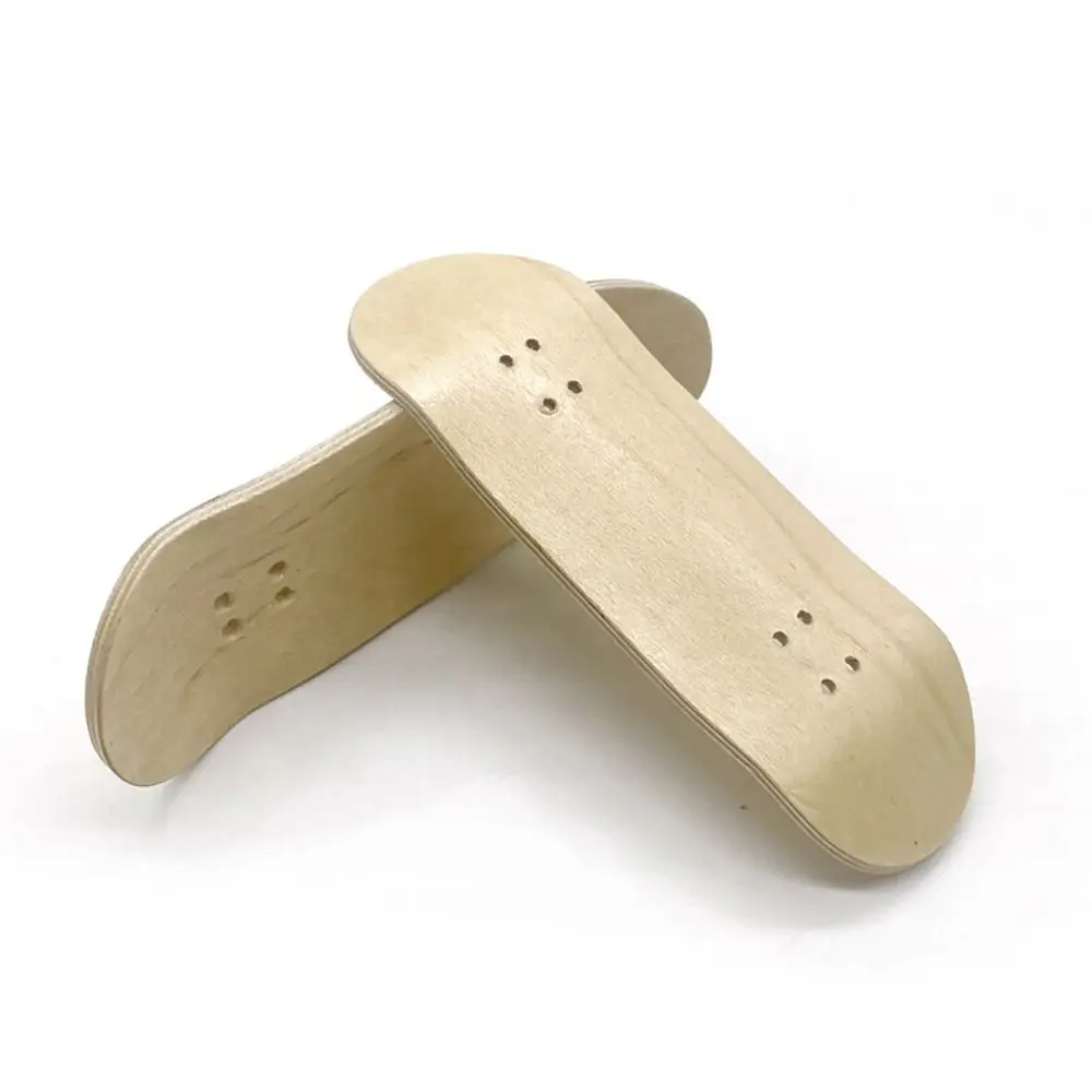 1Pcs Durable Maple Fingerboard Deck 5 Layer Wooden Finger SkateBoard Parts Mini 30mm Fingerboard Accessory