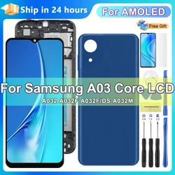 6.5''A03 Core Display For Samsung A032 A032F A032F/DS A032M LCD Display Touch Screen Digitizer Assembly Replacement With Frame