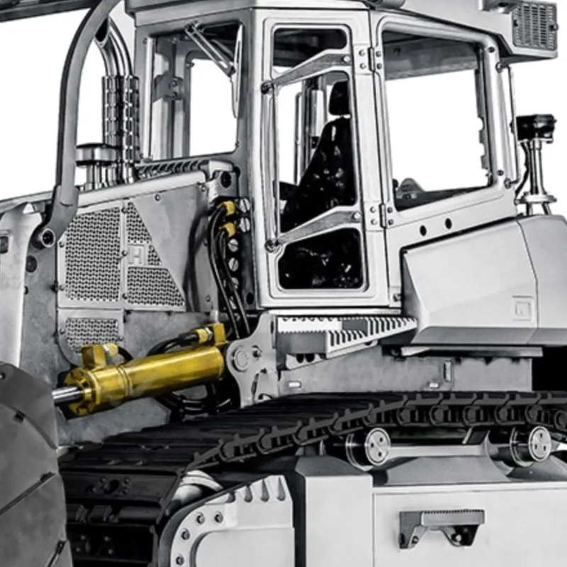 

RC Metal Hydraulic Dozer LESU 1:14 Aoue-850K Black Track DIY Remote Control Bulldozer KIT Vehicle Motor Light System TH22775