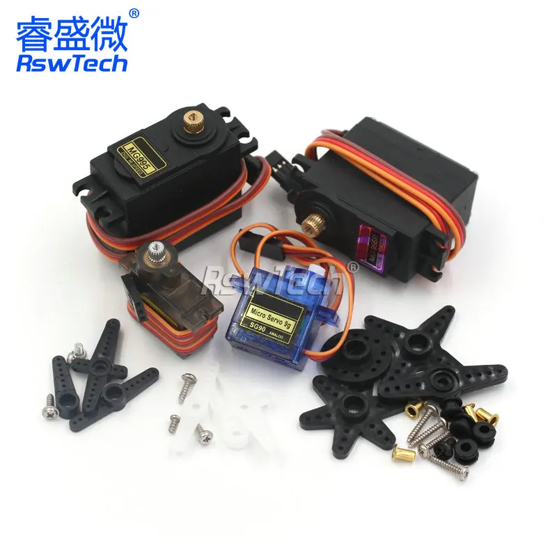 13KG 15KG Servos Digital MG995 MG996 MG996R Servo Metal Gear for Futaba JR Car RC Model Helicopter Boat Diy