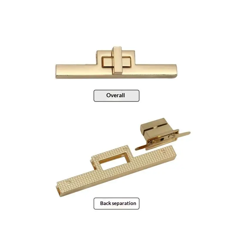 Premium Alloy Metal T Bag Lock Clasps With Multiple Finishes Rustproof Durable Perfect For DIY Leathercraft Handbag Purse Making