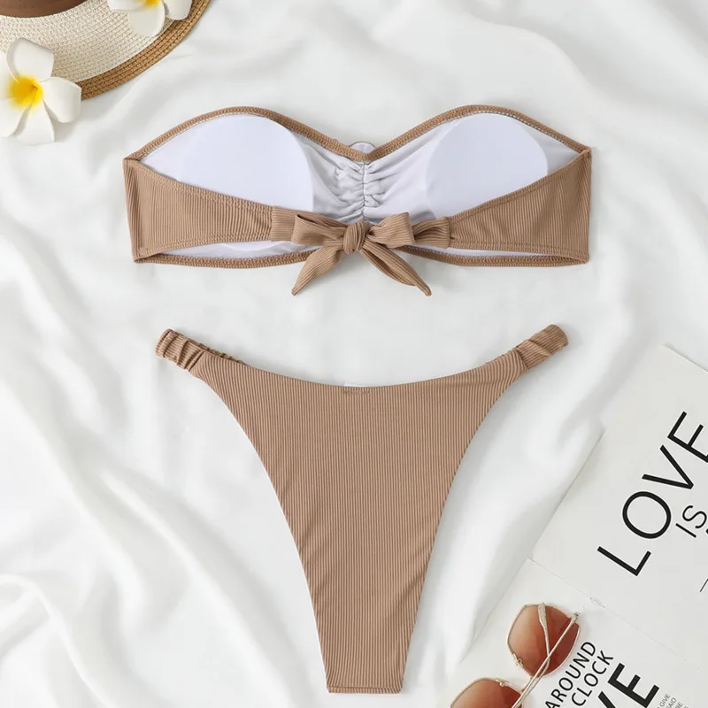 Florale sexy Bikinis 2025, Badeanzüge, Damen-Bademode, Push-Up, weiblich, Strand, Badebekleidung, Badeanzüge, brasilianisches Bikini-Set, Pool-Badende