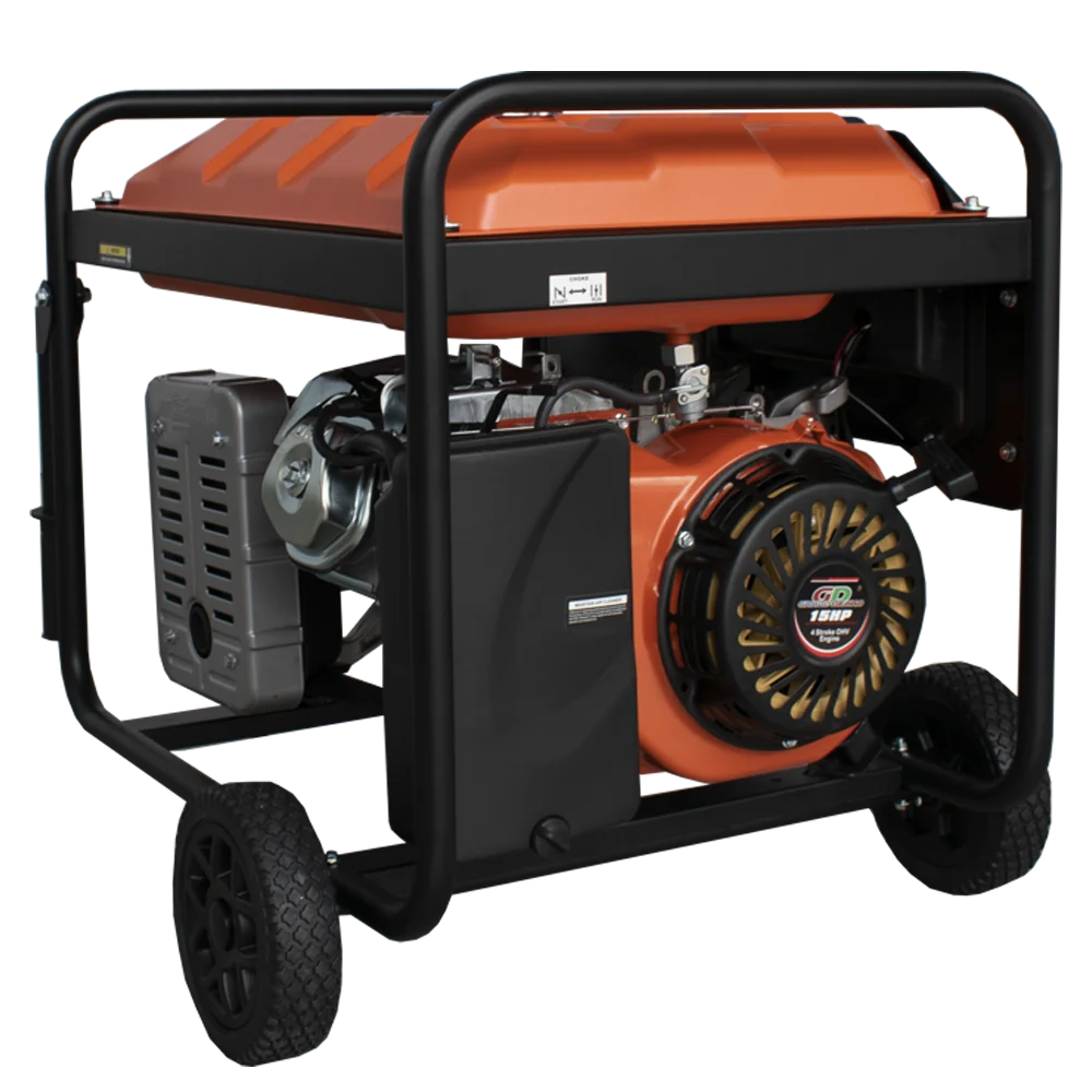 Heavy Duty Home Backup Generator EG8000ES-A 4-Stroke Air-Cooled Petrol Generator with AVR Stable Output for Home Appliances