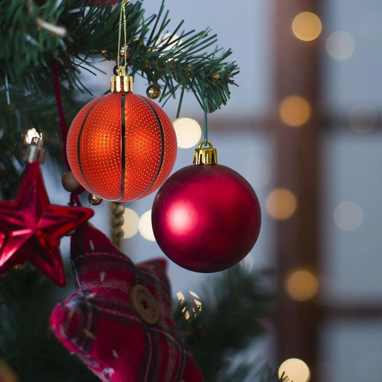 

6Pcs Christmas Ball Ornaments Versatile Decorative Ornaments for Engagement Graduation Mother's Day Present Decoration Use