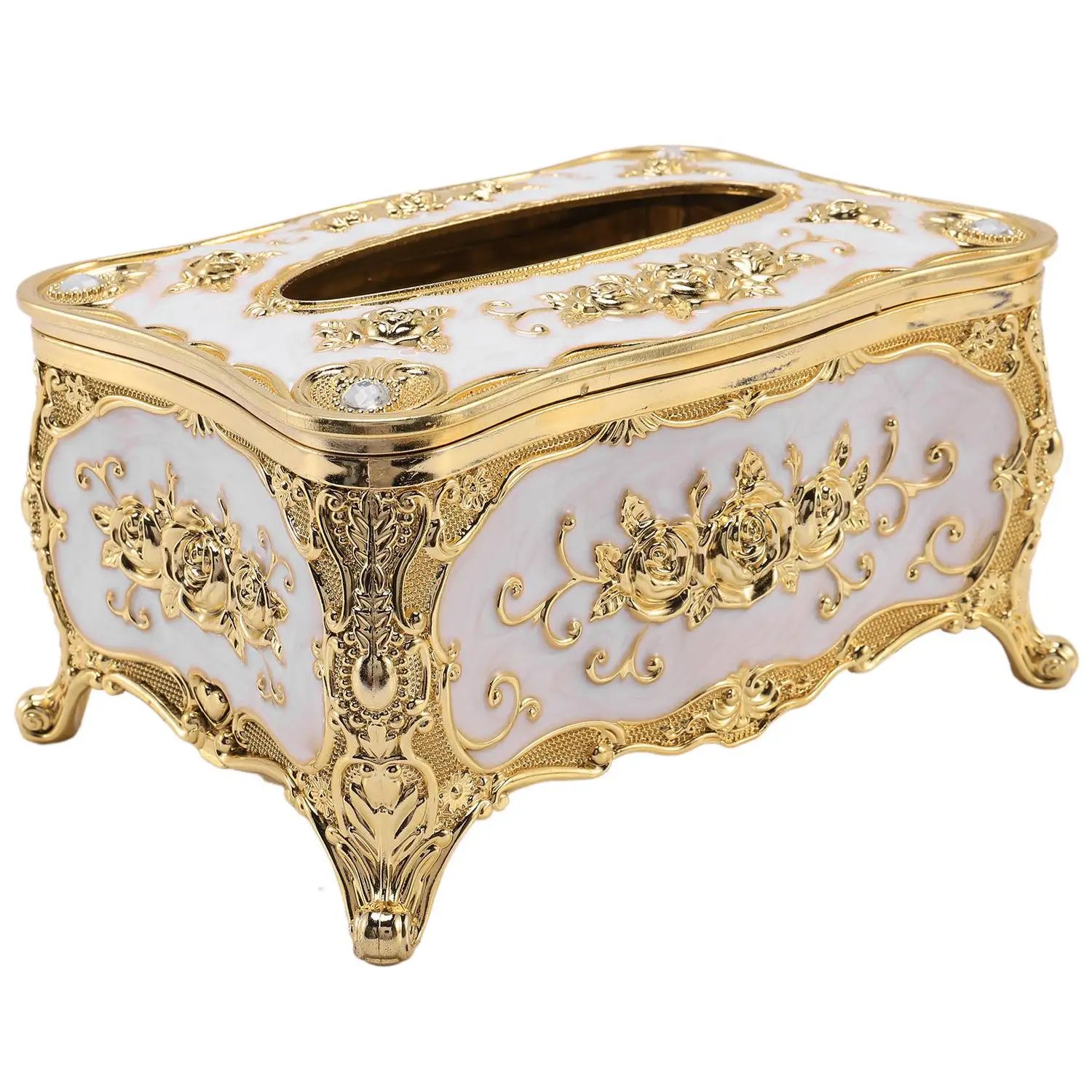 VOFUN-صندوق مناديل أكريليك رف ورقي عالمي ملحقات طاولة المكتب مكتب المنزل KTV فندق حامل حافظة السيارة #2