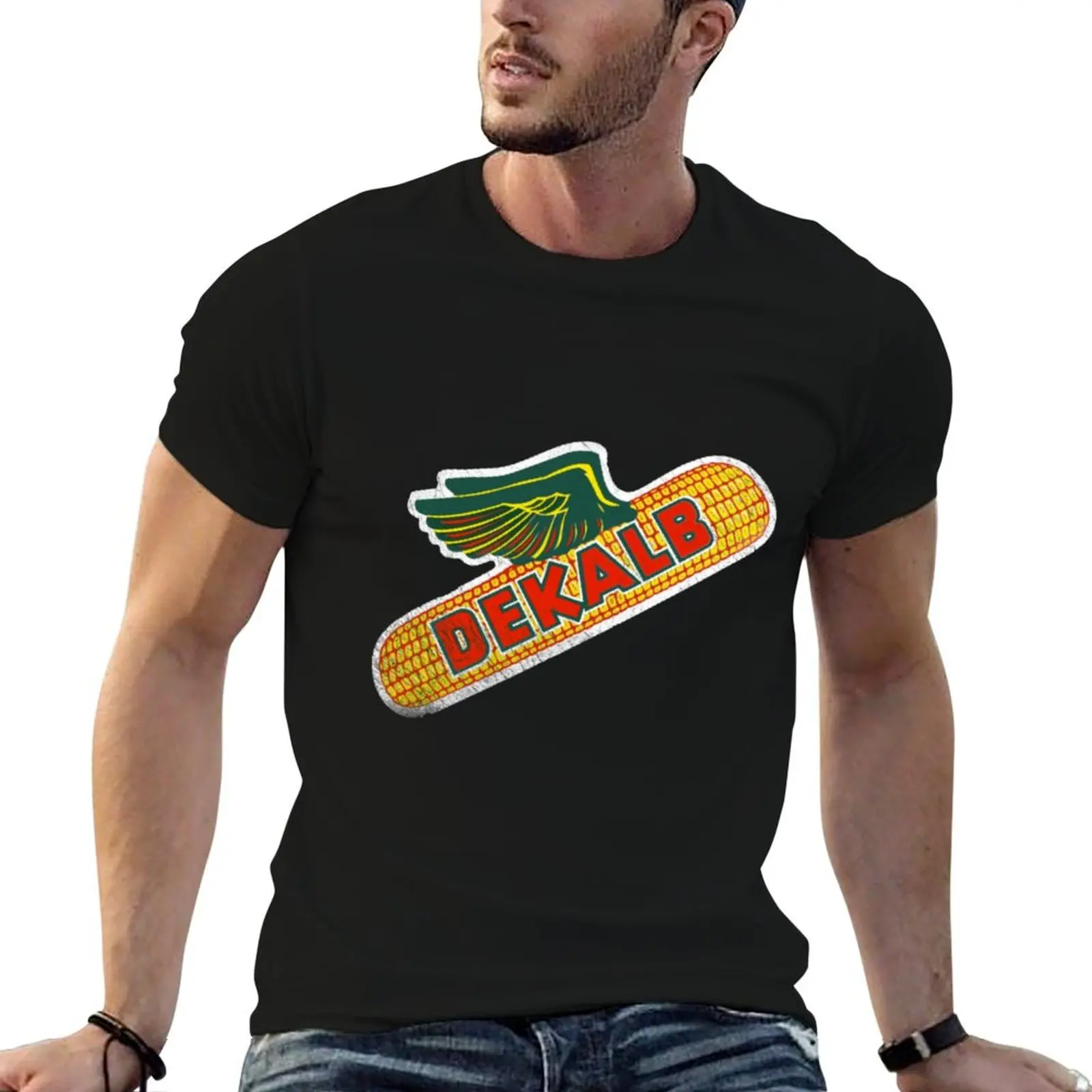 Dekalb Hybrids, Dekalb Corn Seed USA, T-Shirt Essential Solid Color T-Shirt
